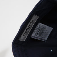 Carhartt Madison Logo Cap - Blue / Blast Red thumbnail