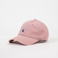 Carhartt Madison Logo Cap - Soft Rose / Sapphire thumbnail