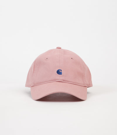 Carhartt Madison Logo Cap - Soft Rose / Sapphire