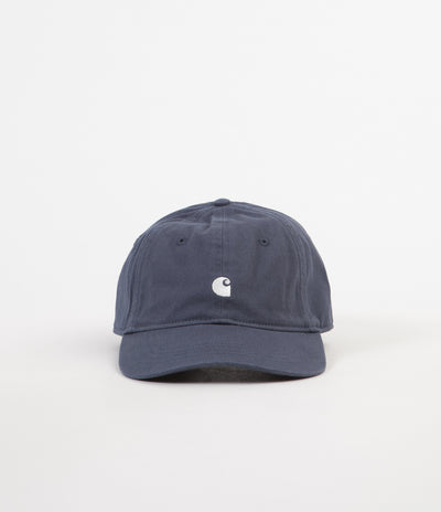 Carhartt Madison Logo Cap - Stone Blue / White