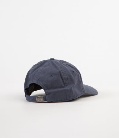 Carhartt Madison Logo Cap - Stone Blue / White