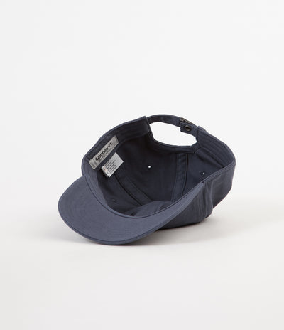 Carhartt Madison Logo Cap - Stone Blue / White