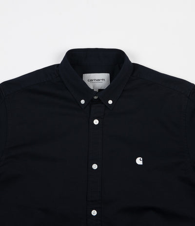 Carhartt Madison Long Sleeve Shirt - Dark Navy / Wax