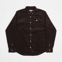 Carhartt Madison Cord Shirt - Tobacco / Wax thumbnail