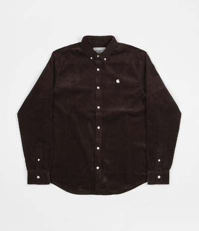 Carhartt Madison Cord Shirt - Tobacco / Wax