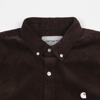 Carhartt Madison Cord Shirt - Tobacco / Wax thumbnail