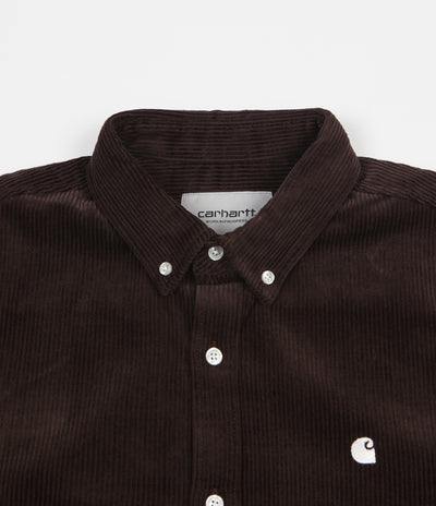 Carhartt Madison Cord Shirt - Tobacco / Wax