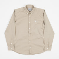 Carhartt Madison Shirt - Wall / White thumbnail