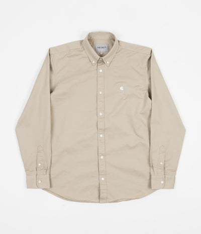 Carhartt Madison Shirt - Wall / White