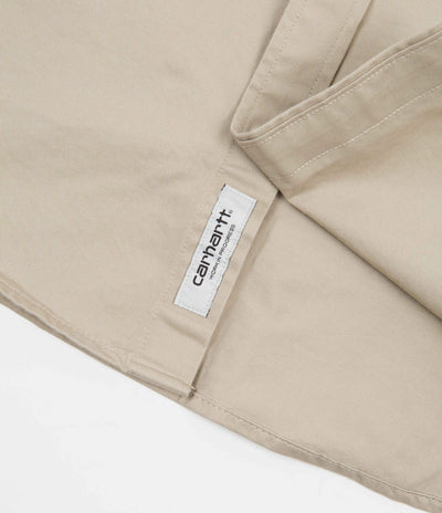 Carhartt Madison Shirt - Wall / White