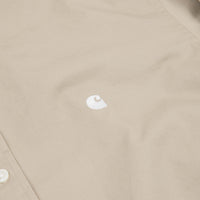 Carhartt Madison Shirt - Wall / White thumbnail