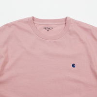 Carhartt Madison T-Shirt - Soft Rose / Sapphire thumbnail