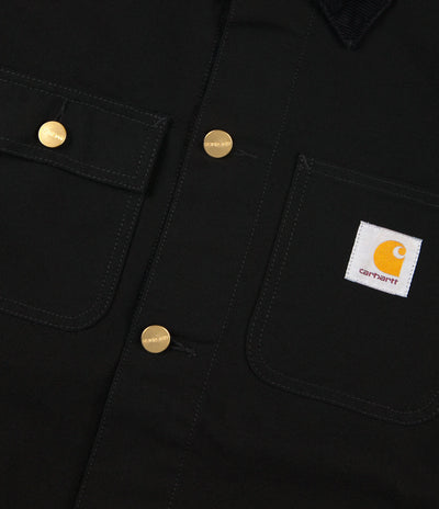 Carhartt Michigan Chore Coat - Black / Black