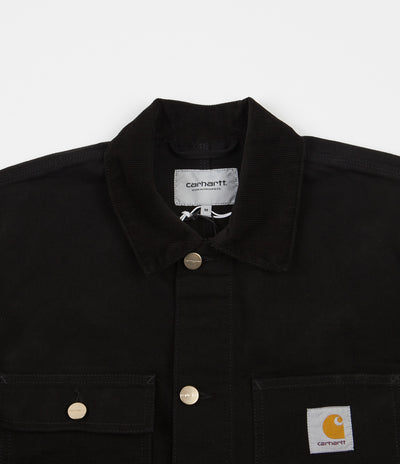 Carhartt Michigan Chore Coat - Black Rinsed