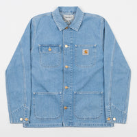 Carhartt Michigan Chore Coat - Blue Stone Bleached thumbnail