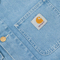 Carhartt Michigan Chore Coat - Blue Stone Bleached thumbnail