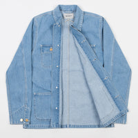 Carhartt Michigan Chore Coat - Blue Stone Bleached thumbnail