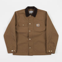 Carhartt Michigan Chore Coat - Hamilton Brown Rinsed thumbnail