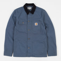 Carhartt Michigan Chore Coat - Stone Blue / Dark Navy thumbnail