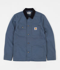 Carhartt Michigan Chore Coat - Stone Blue / Dark Navy