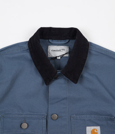 Carhartt Michigan Chore Coat - Stone Blue / Dark Navy