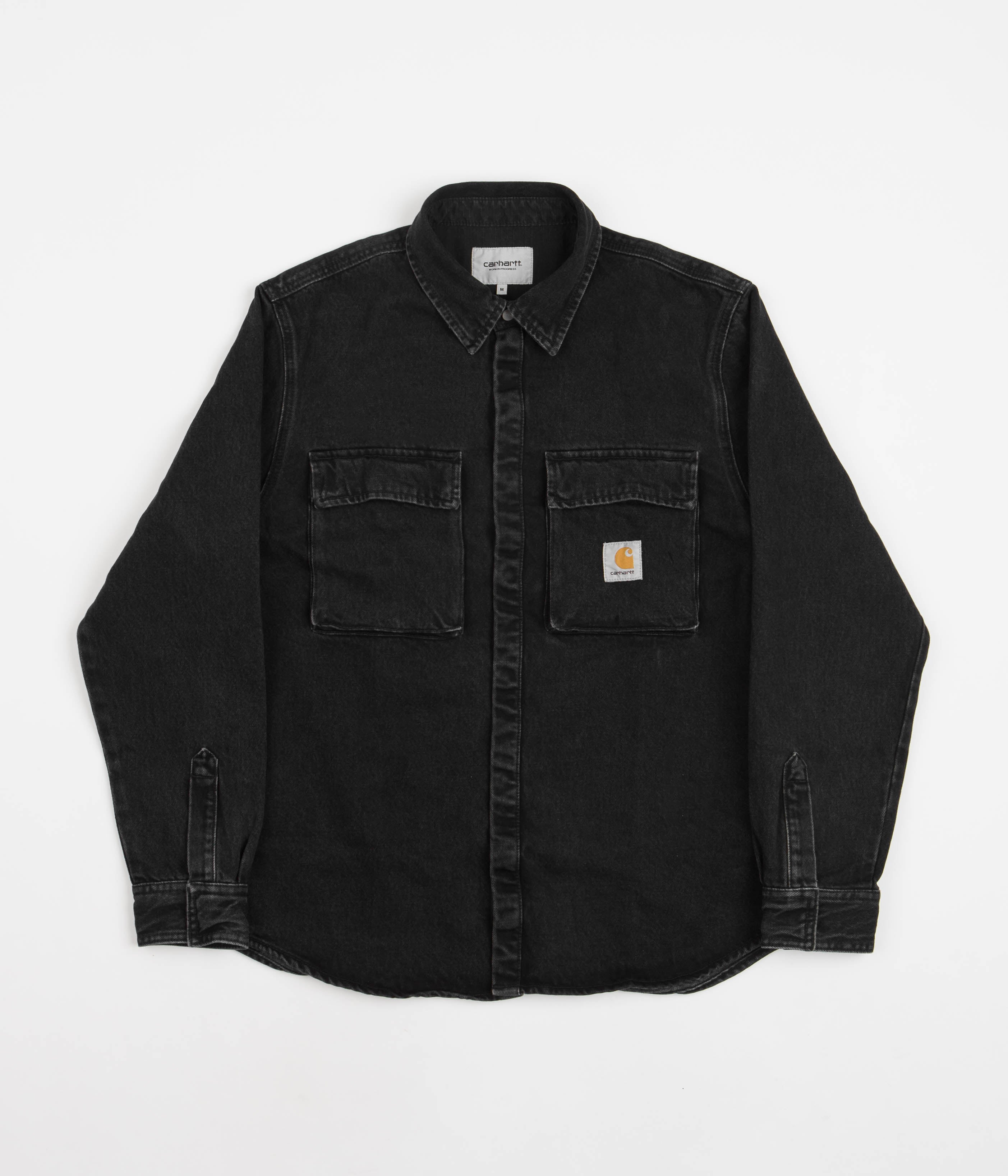 Carhartt Monterey Shirt Jacket - Black | Flatspot