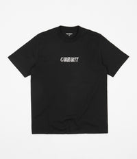 Carhartt Multi Star Script T-Shirt - Black / White