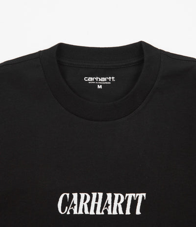 Carhartt Multi Star Script T-Shirt - Black / White