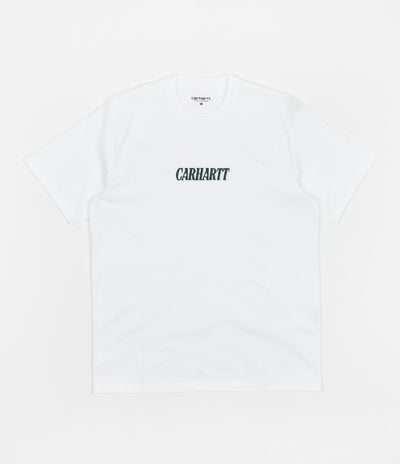 Carhartt Multi Star Script T-Shirt - White / Hedge