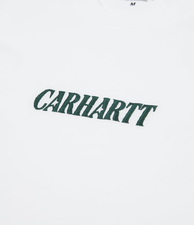 Carhartt Multi Star Script T-Shirt - White / Hedge