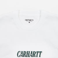 Carhartt Multi Star Script T-Shirt - White / Hedge thumbnail