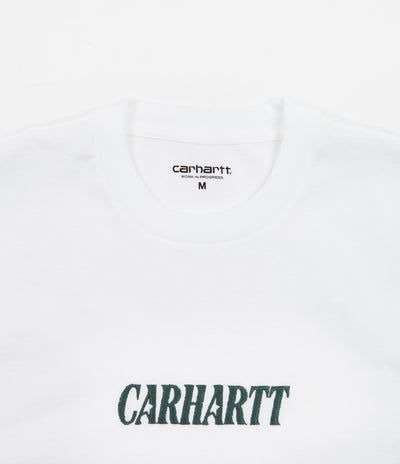 Carhartt Multi Star Script T-Shirt - White / Hedge