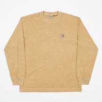 Carhartt Nelson Long Sleeve T-Shirt - Dusty Hamilton Brown thumbnail