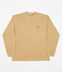 Carhartt Nelson Long Sleeve T-Shirt - Dusty Hamilton Brown