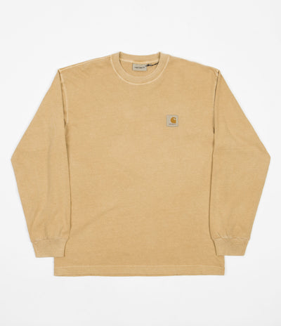 Carhartt Nelson Long Sleeve T-Shirt - Dusty Hamilton Brown