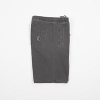 Carhartt Nelson Sweat Shorts - Black thumbnail