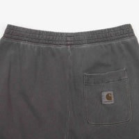 Carhartt Nelson Sweat Shorts - Black thumbnail