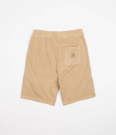 Carhartt Nelson Sweat Shorts - Dusty Hamilton Brown