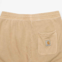 Carhartt Nelson Sweat Shorts - Dusty Hamilton Brown thumbnail