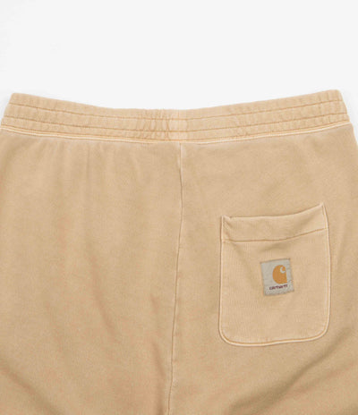 Carhartt Nelson Sweat Shorts - Dusty Hamilton Brown