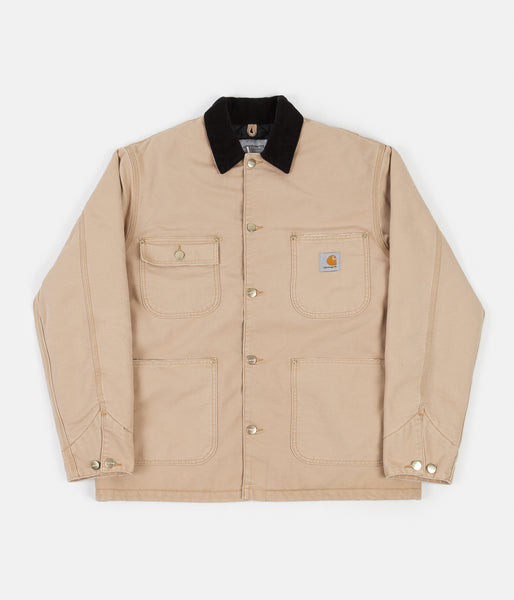 Carhartt OG Chore Coat - Dusty Hamilton Brown / Black | Flatspot