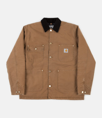 Carhartt OG Chore Coat - Hamilton Brown / Black