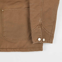 Carhartt OG Chore Coat - Hamilton Brown / Black thumbnail