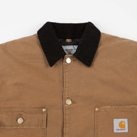 Carhartt OG Chore Coat - Hamilton Brown / Black thumbnail