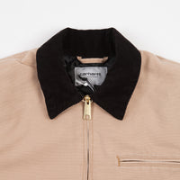 Carhartt OG Detroit Jacket - Dusty Hamilton Brown / Black thumbnail