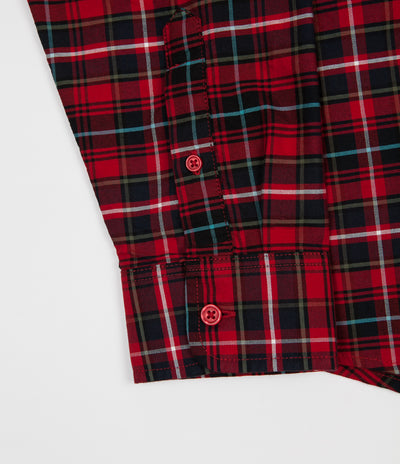 Carhartt Patton Check Shirt - Blast Red / Soft Teal