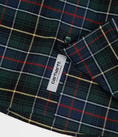 Carhartt Patton Check Shirt - Cedar / Red