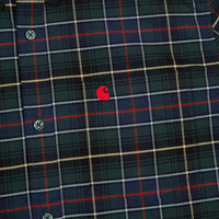 Carhartt Patton Check Shirt - Cedar / Red thumbnail