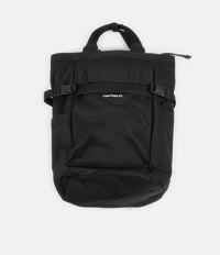 Carhartt Payton Carrier Backpack - Black / Black / White