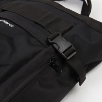 Carhartt Payton Carrier Backpack - Black / Black / White thumbnail